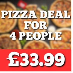 Pizza Deal For 4 People