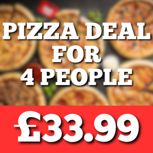 Pizza Deal For 4 People