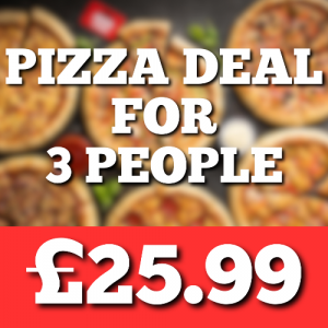 Pizza Deal For 3 People